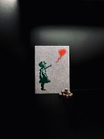 Girl with Balloon Banksy Magic Cube Art Kunst Wandbild Gemälde Nordrhein-Westfalen - Mönchengladbach Vorschau
