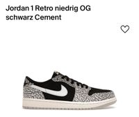Nike Jordan 1 schwarz Cement US13 Köln - Chorweiler Vorschau