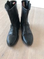 Schwarze Tommy Hilfiger Leder Stiefel / Stiefeletten / Schuhe 38 Frankfurt am Main - Kalbach-Riedberg Vorschau