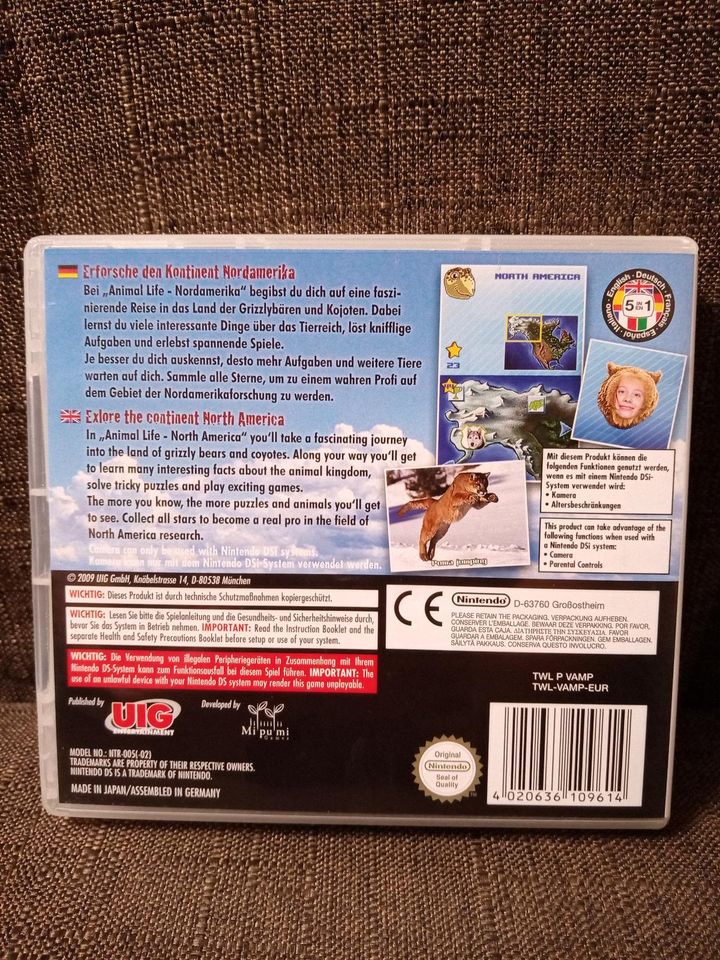 Animal Life - Nordamerika für den Nintendo DS Tiere Nordamerikas in Neusalza-Spremberg