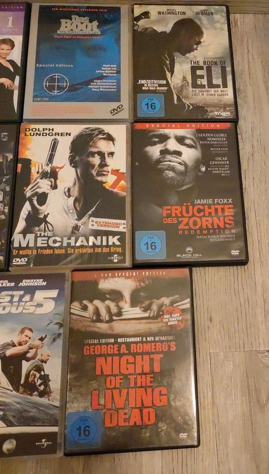 DVD  Action  FSK 16  Dolph Lundgren  Paul Walker in Itzehoe