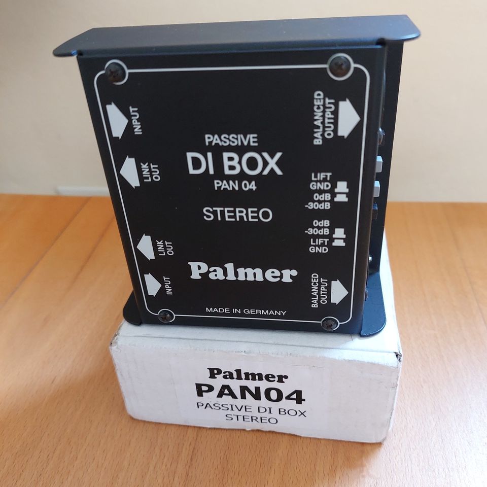 Palmer PAN 04 passive DI Box, 2 kanalig in Offenhausen