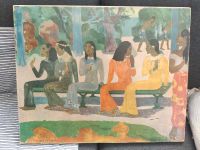 Poster Bild Gemälde Gauguin Ta Matete Holz Rahmen antik Vintage Kreis Ostholstein - Bad Schwartau Vorschau