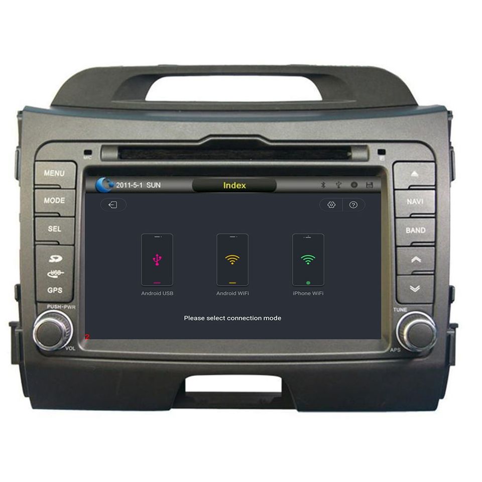 8" Touchscreen Android Autoradio DVD GPS Navi CarPlay Bluetooth f in Neuss