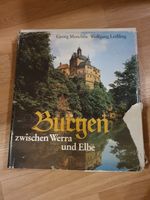 Buch Georg Menchen Burgen zwischen Werra und Elbe 1983 Sachsen-Anhalt - Halle Vorschau