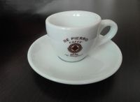 6 x Espressotassen DE PIERRO CAFE Espresso Tassen Sammeltassen Hessen - Groß-Umstadt Vorschau