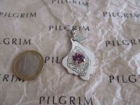 Wunderschöne Pilgrim Kette Collier silber rosa Stein TOP Blatt Nordrhein-Westfalen - Schermbeck Vorschau