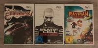 Nintendo Wii Spiele Need for Speed Carbon Splinter Cell Rayman Baden-Württemberg - Künzelsau Vorschau