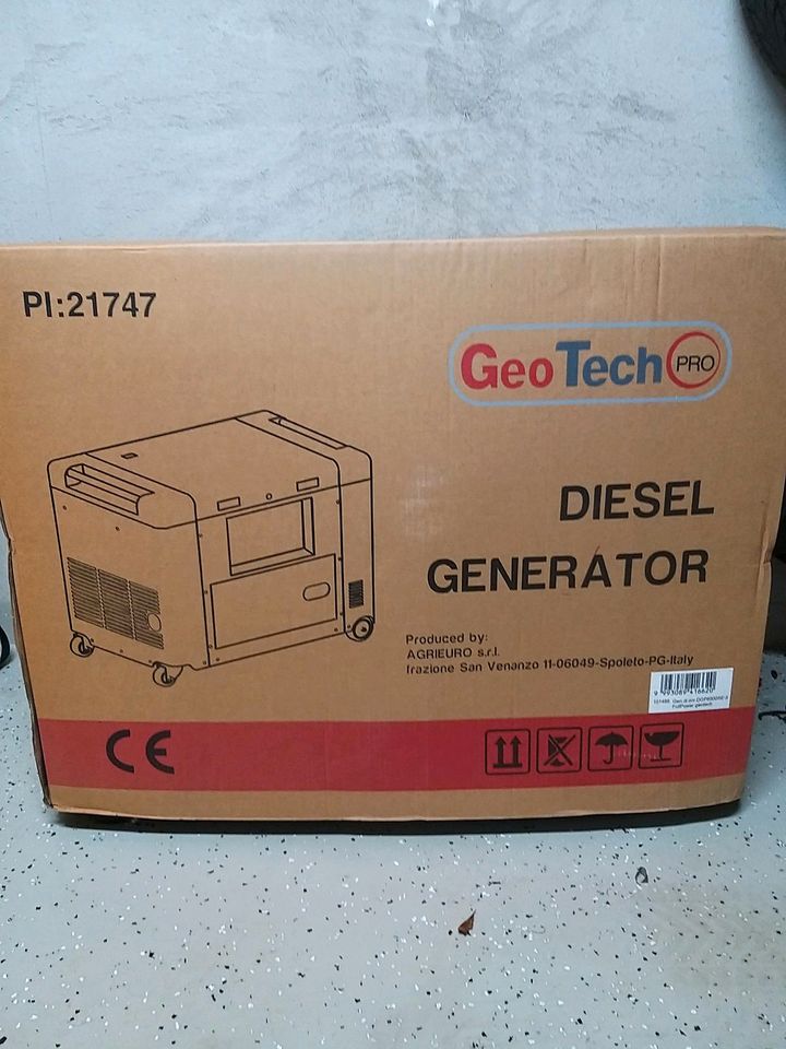 Generator (Diesel) DGP8500SE-3 Full Power in Schwalbach