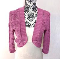 Häkel-Bolero Pink Gr.XS Niedersachsen - Itterbeck Vorschau