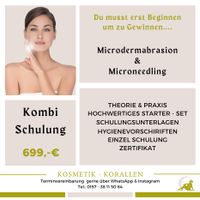 Kombischulung Microdermabrasion + Microneedling & Starter Set München - Hadern Vorschau