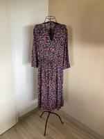 Sehr schönes Tom Tailor Midi Kleid Viskose rot/blau Gr. 44 Bayern - Traunstein Vorschau