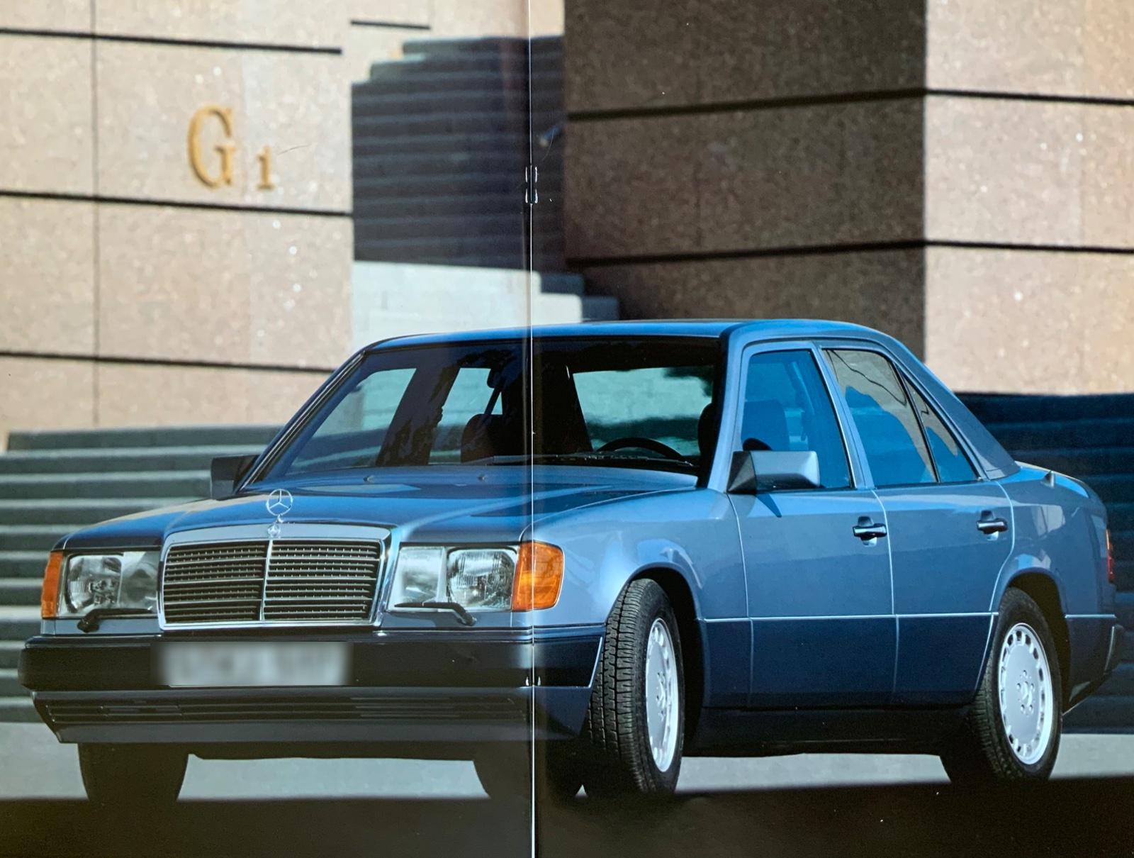 Abbildung des Autos Mercedes W124 von privat…