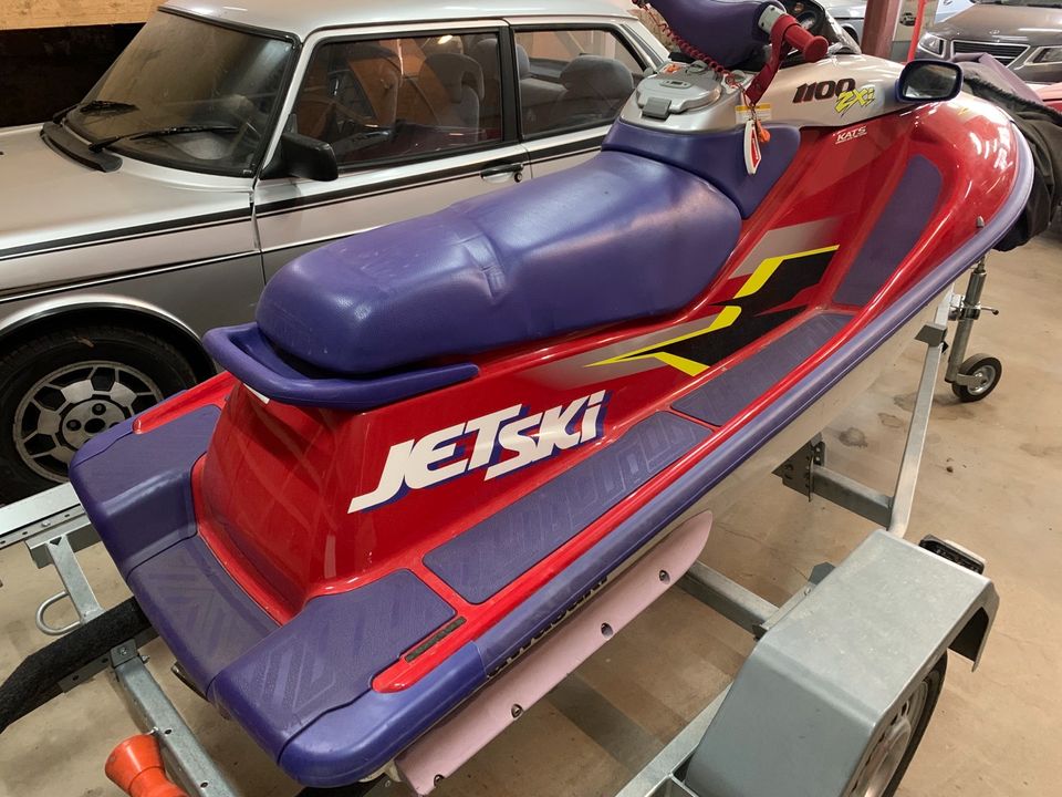 JetSki Kawasaki 1100 ZXI 120 PS + Trailer in Lemgo