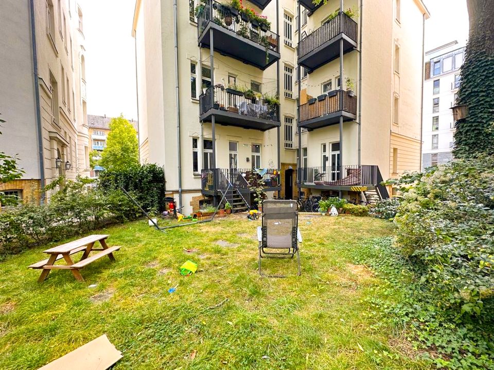 **JUWEL in der Südvorstadt** 2 Zimmer | Parkett | Terrasse | Garten in Leipzig