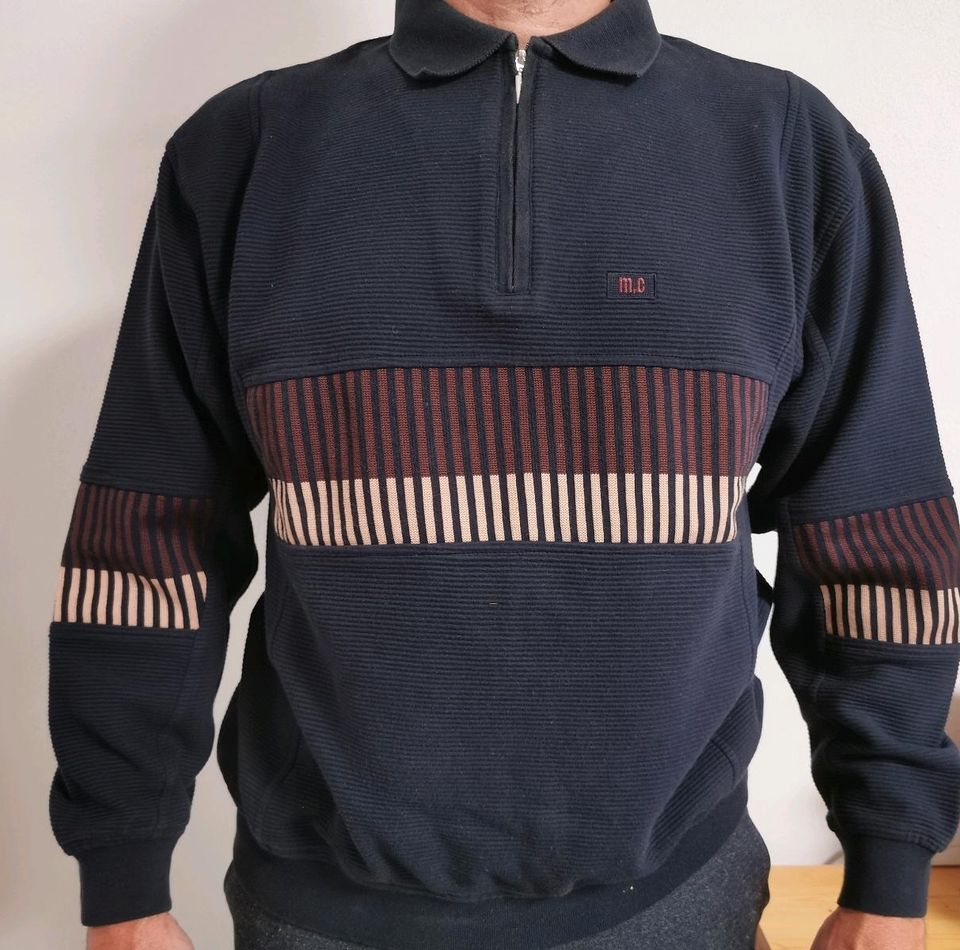 Vintage Retro Herren Pulli Pollover dunkel schwarz in Köln