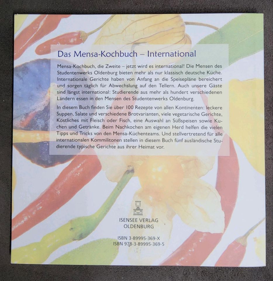 Kochbuch: Das Mensa-Kochbuch International in Celle