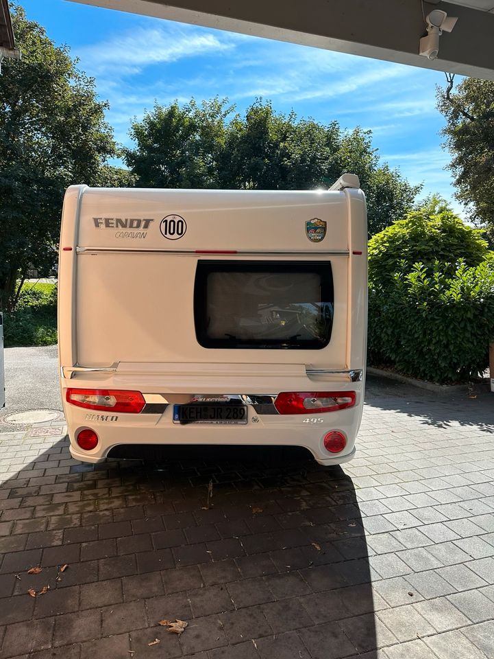 Wohnwagen Fendt-Caravan Bianco Selection 495 SFE Voll und Klima in Bad Abbach