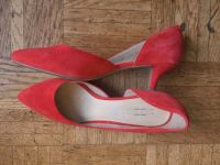 Absatzschuhe Highheels 5th Avenue Gr 39 rot Frankfurt am Main - Seckbach Vorschau