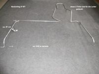 Heckreling aus Aluminium und Edelstahl z.B. für Glastron-Formula Niedersachsen - Gieboldehausen Vorschau