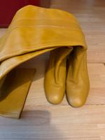 Leder Stiefel ZARA GELB Altona - Hamburg Osdorf Vorschau
