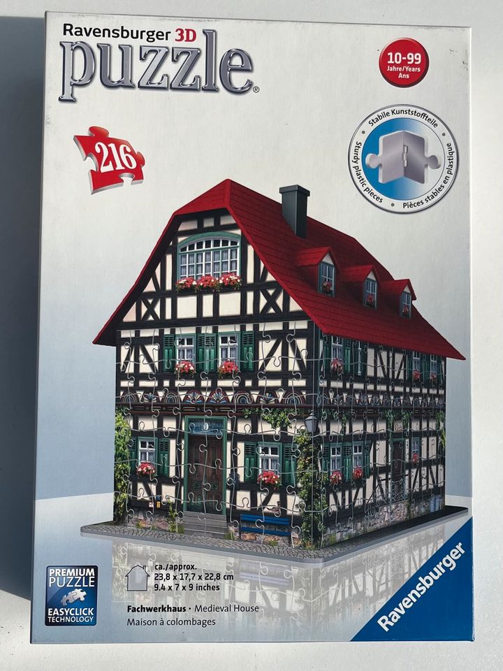 Ravensburger 3D Puzzle Fachwerkhaus in Zülpich