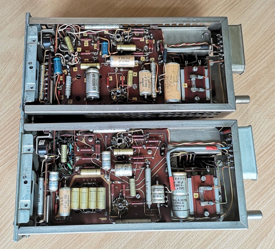 Pair V76s Telefunken TAB microphone pre amplifier ( V76 U73b V77 