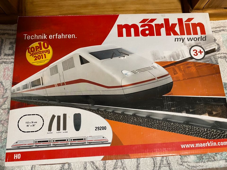 Märklin H0 29200 my World Startpackung ICE für Anlage Platte in Hengersberg