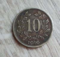 alte Münze Österreich 10 Heller 1916 Nordrhein-Westfalen - Bergheim Vorschau