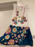 Desigual Kleid, Gr 5/6, 110,bunt.Pailletten.Glitzer.Sommer Hessen - Otzberg Vorschau