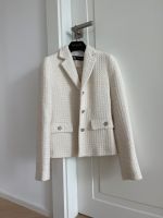 Sakko Jackett Jacke Zara Weiß Tweed gold M S XS wie neu München - Trudering-Riem Vorschau