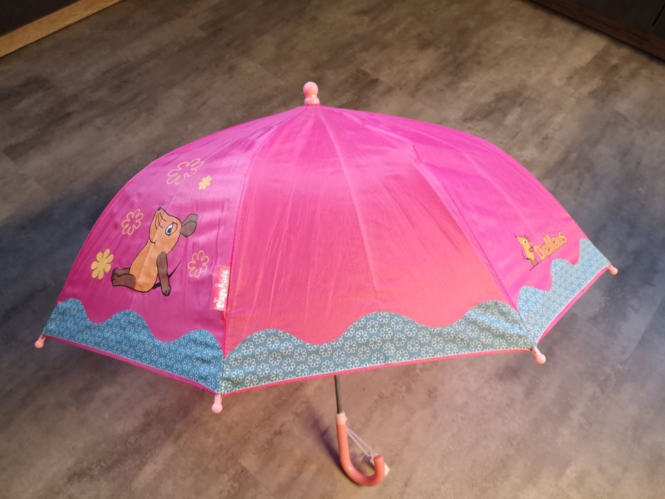 Regenschirm, Playshoes, Die Maus, rosa in Lichtenberg