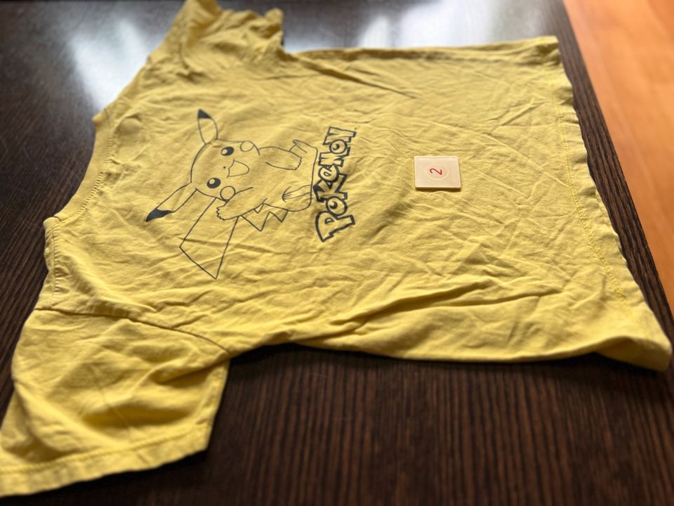 Top!❤️ 134 140 Pokémon Hoodie Kaputzenpullover Shirt Langarmshirt in Hamburg