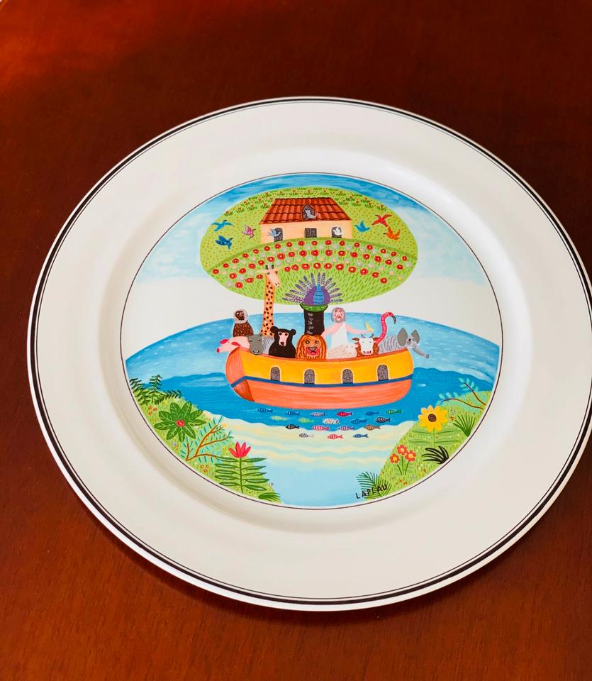 32 cm Villeroy & Boch Design Naif Arche Teller Plate in Augsburg