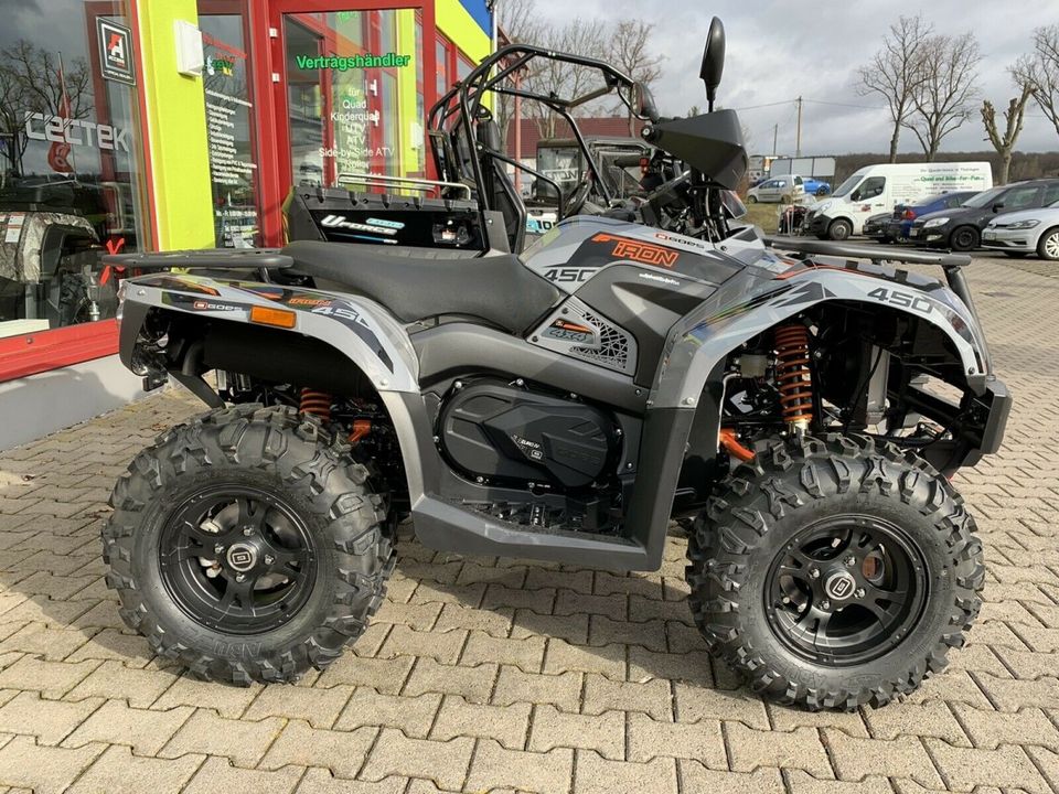 Frühlingsaktion ATV Quad Goes Iron 450 ltd. Grey/Green in Waltershausen