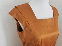 HAUBER Etuikleid Kleid Gr 38 M Gold Bronze Satin Baden-Württemberg - Weingarten Vorschau