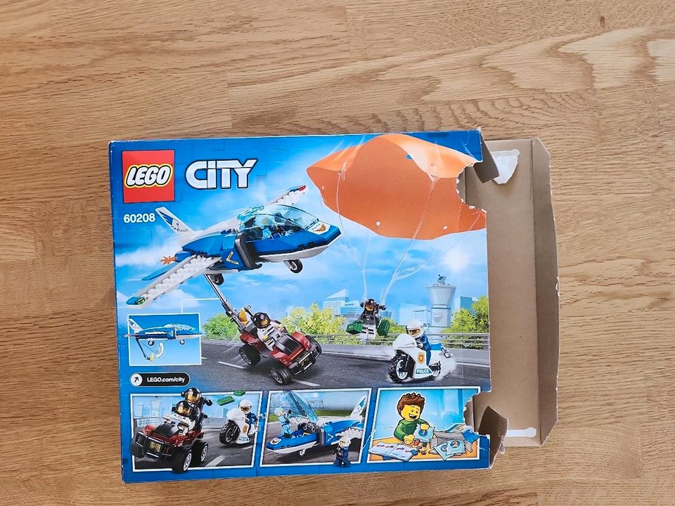 Lego City 60208 Polizei Flucht mit dem Fallschirm in Kühbach