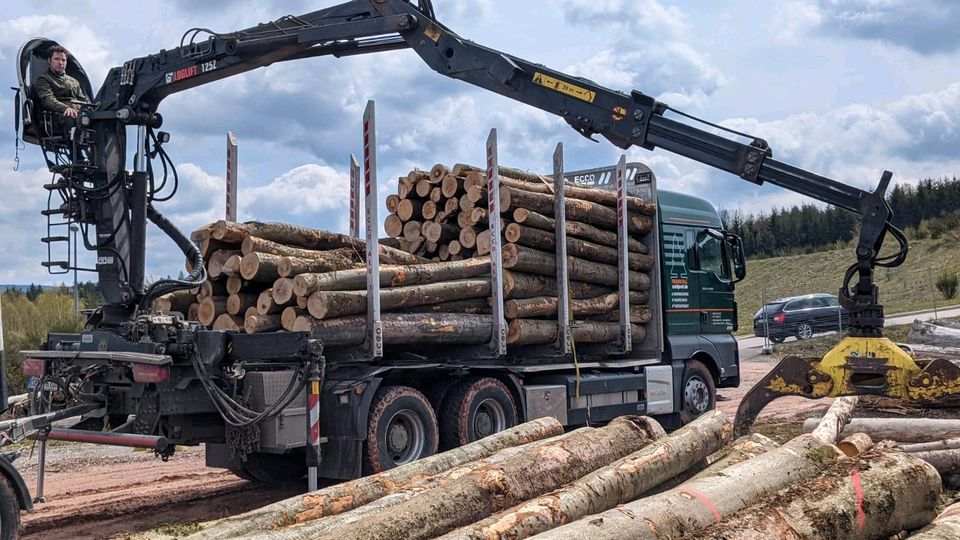 Holztransport | forstliche Dienstleistungen | Holzrückung in Suhl