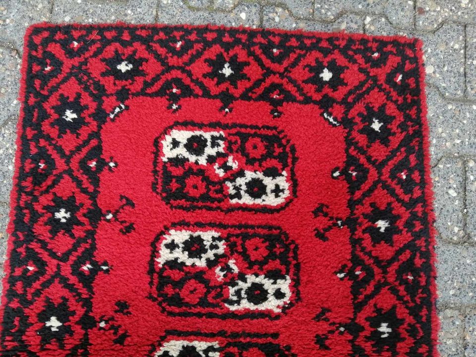 Vintage Teppich Brücke Carpet 125 x 75 cm in Taunusstein