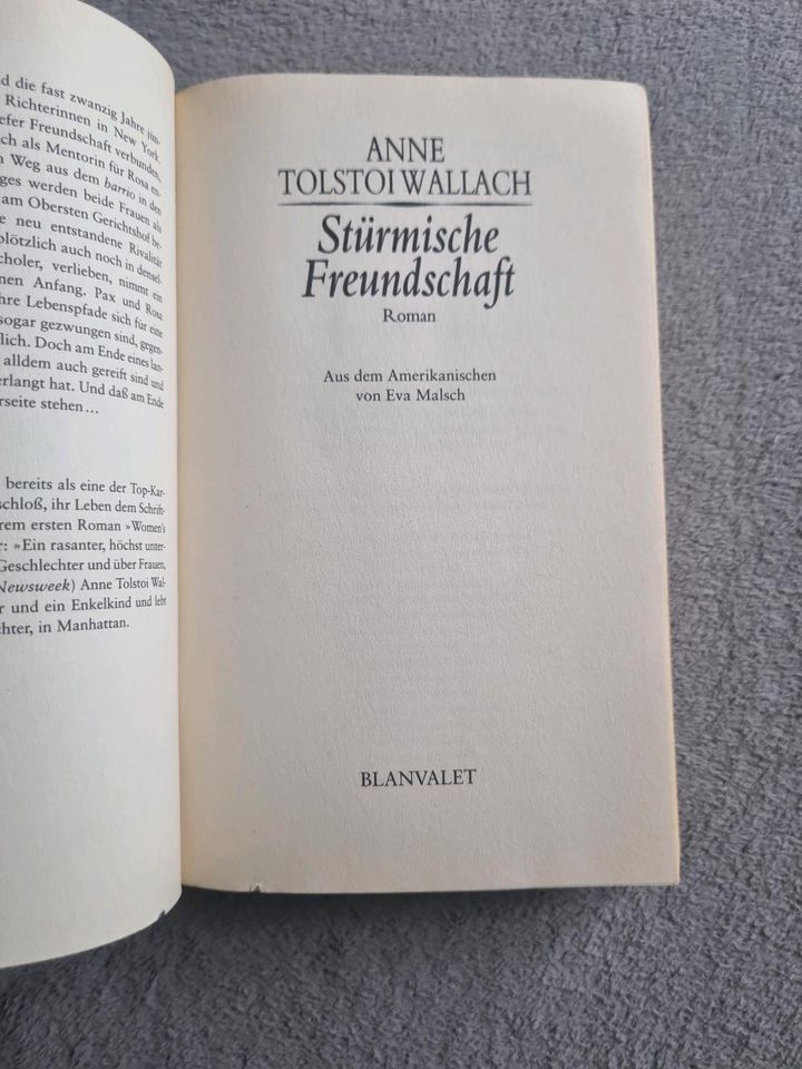 Stürmische Freundschaft Tolstoi Wallach, Anne und Tolstoi Wallach in Wuppertal