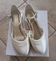 Hochzeitsschuhe  / Brautschuhe  von Hamburger Brautmoden - Gr.42 Saarland - Nonnweiler Vorschau