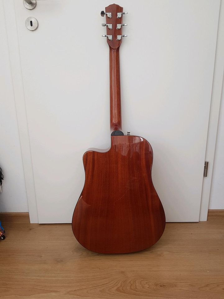 Westerngitarre Fender Acoustics CD-60CE All Mahogany DS + Gigbag in Albstadt