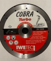 Cobra Turbo Diamanttrennscheibe IWETEC 350/20 Profi Beton/Naturst Kreis Pinneberg - Elmshorn Vorschau