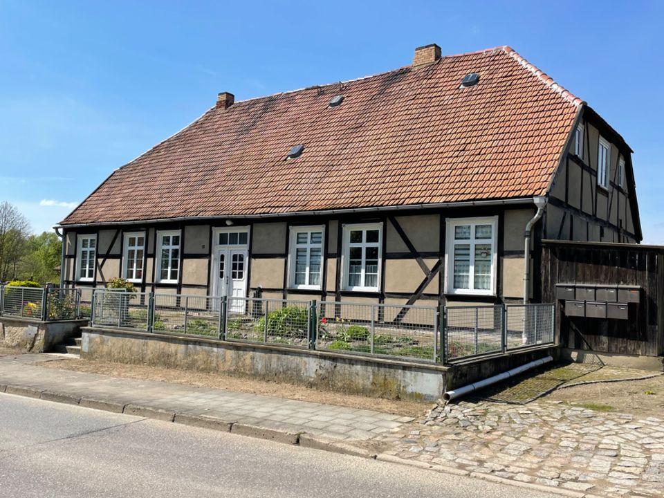 Gebäudekomplex mit Wasserzugang zur Warnow in Bützow