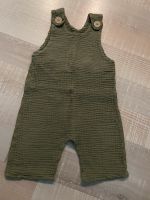 Handmade Musselin Hose Latzhose Khaki Gr.80/86 Saarland - St. Wendel Vorschau