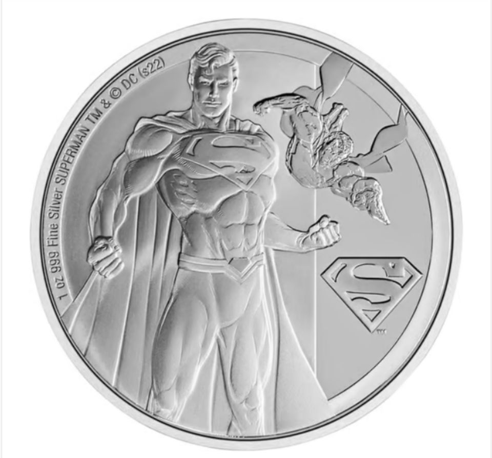 Niue Classic Superheroes Superman™ (1) 2022 1 oz Silbermünze PP in Karlsfeld