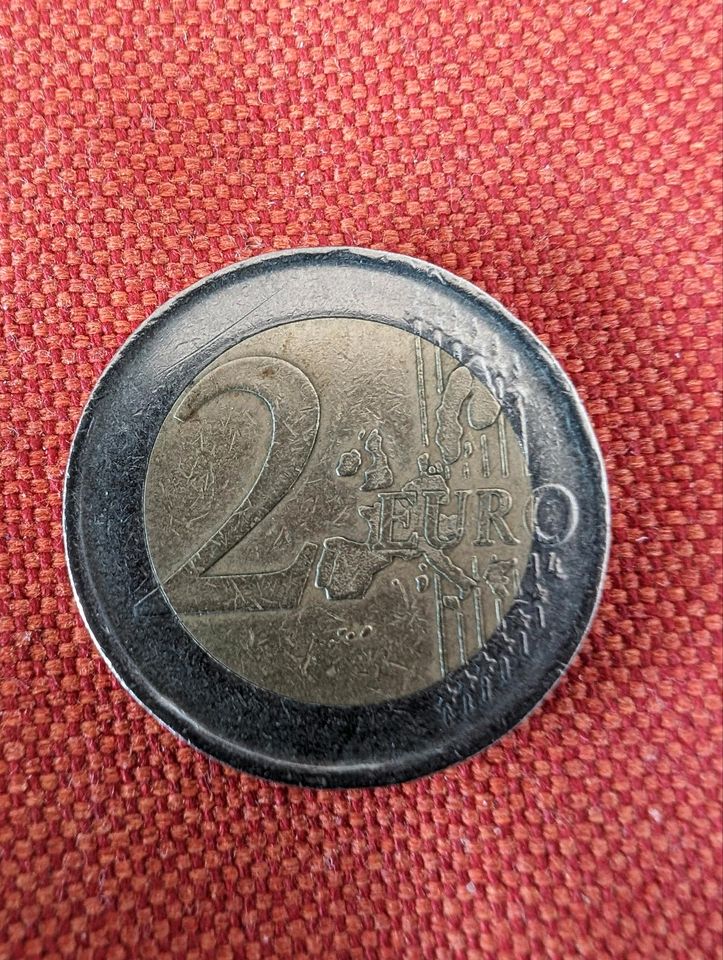 2 Euro Münze aus Spanien aus dem Jahr 2002 in Stuttgart