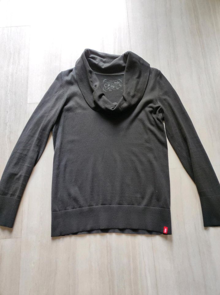 Damen Pullover EDC by Esprit XL schwarz und braun in Durbach