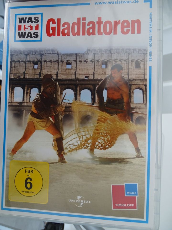 Gladiatoren DVD - von WAS ist WAS, 2 sprachige DVD in Berlin