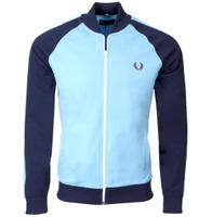 Fred Perry Jacke Sweatjacke Herren Gr.L Tracktop Baby Blue Brandenburg - Frankfurt (Oder) Vorschau